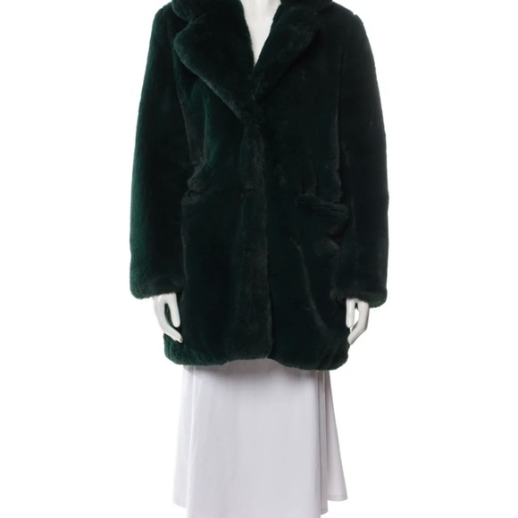 Apparis Faux Fur Coat - Picture 5 of 7